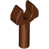 Bar 1L with Clip [Cut Edges and One Side Hole] [Full Clip] / Reddish Brown