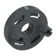 Rotation Joint Socket with 2 Pins / Dark Bluish Gray