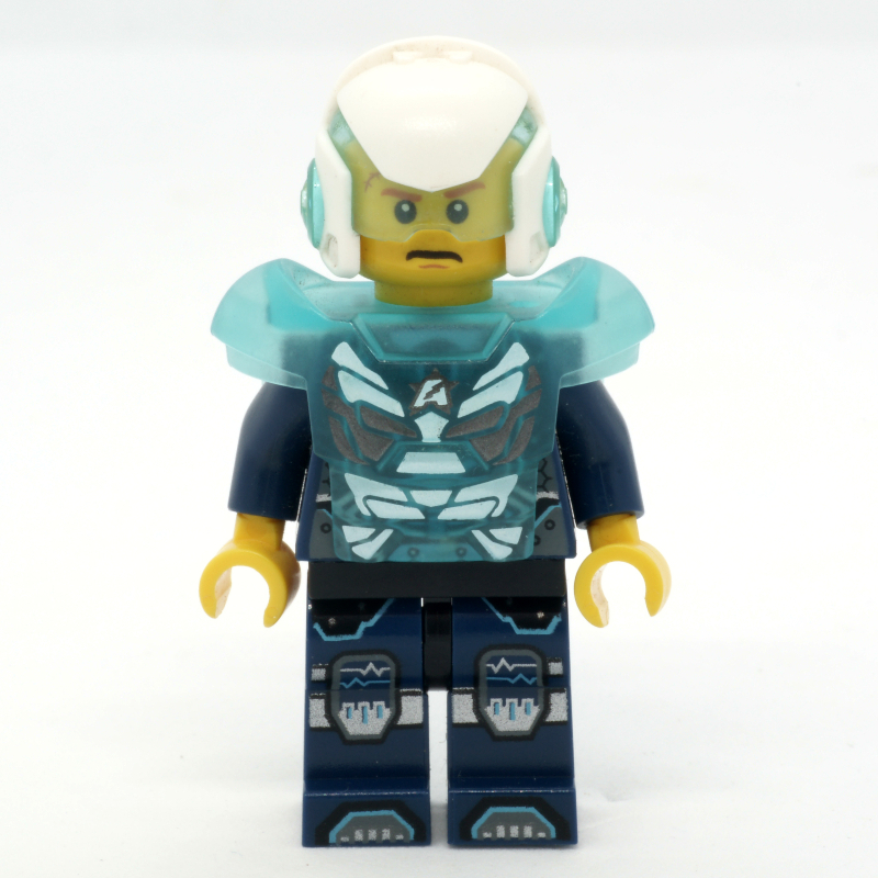 Lego Agent Max Burns with Helmet and Shoulder Armor