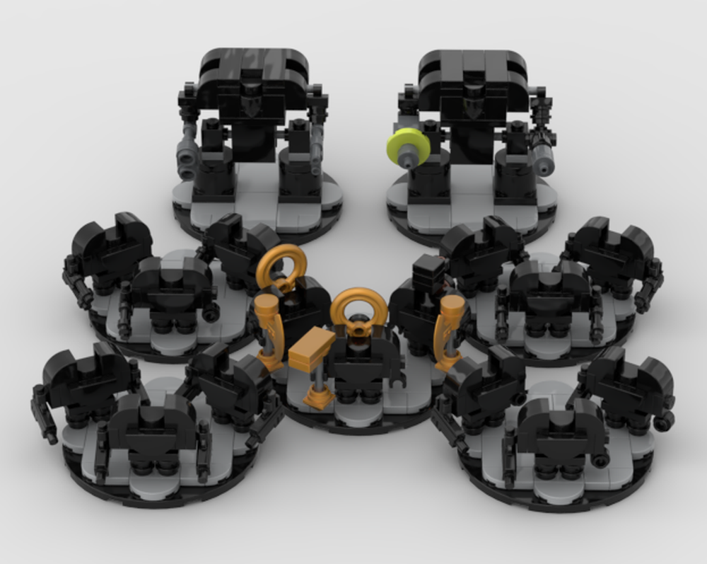 Lego Legion Imperialis-Legiones Astartes Saturnine Heavy Assault Cadre