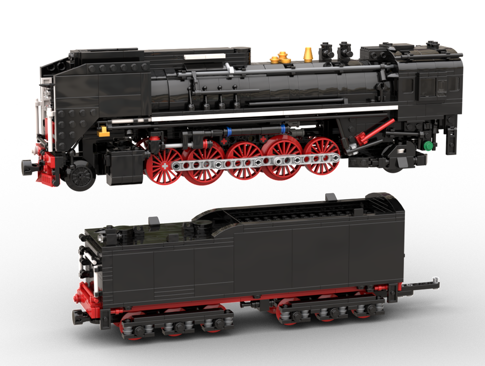 Lego 1:48 China Railways QJ Class 2-10-2 v3 (Power Functions)