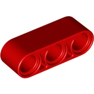 Technic Beam 1 x 3 Thick / Red