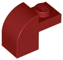 Brick Curved 1 x 2 x 1 1/3 with Curved Top