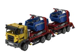 Container Truck with Trailer (modified 42024)