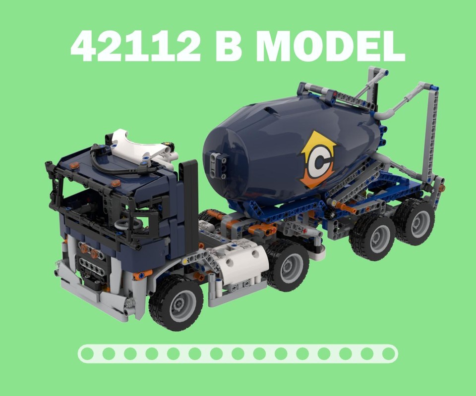 Lego 42112 Silos transport