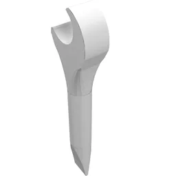 Tool Screwdriver and Spanner / Wrench / White