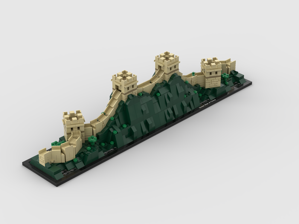 Lego The Great Wall of China Extended