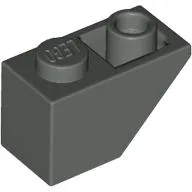 Brick Sloped Inverted 45° 2 x 1 / Dark Gray