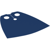 Lego Neckwear Cape, Standard [Spongy Stretchable Fabric] / Dark Blue