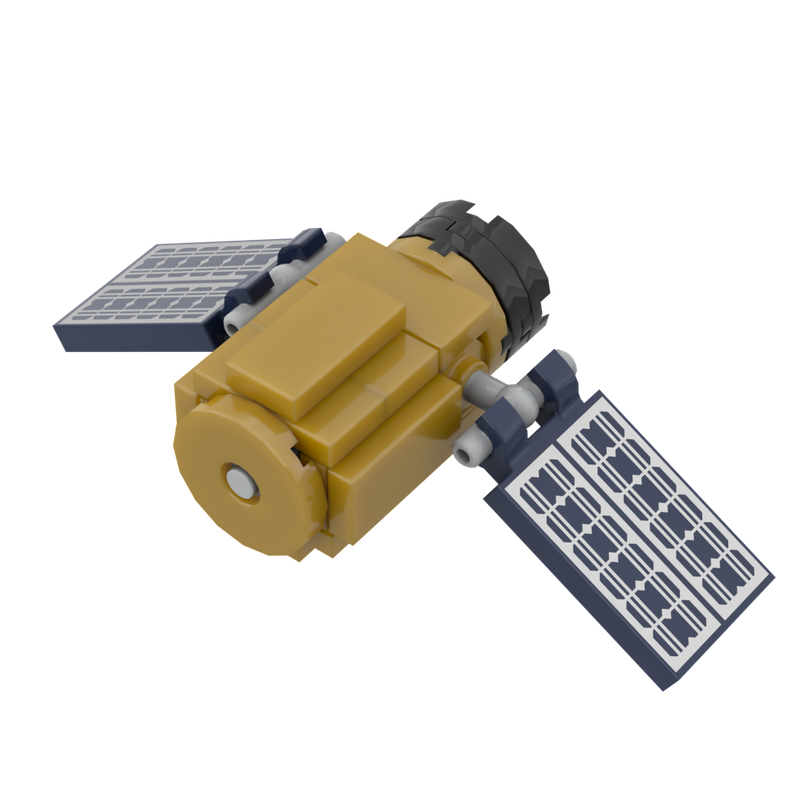 Lego HTV-X (1:220 scale - as ISS)
