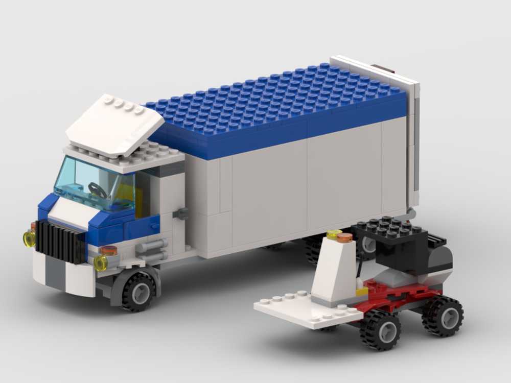 Lego 60139 alt Cargo truck with forklift