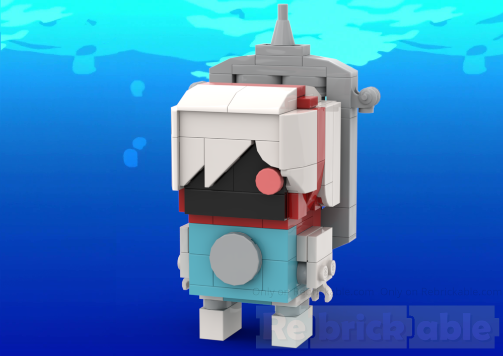 Lego Orpheus BrickHead - Persona 3