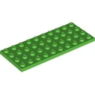 Plate 4 x 10 / Bright Green