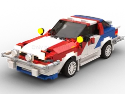 Nissan Silvia'89-SAFARi Rally 1989 / Kirkland's Nissan Silvia 200 SX / 'WHITE SWAN' (LiTE series, class Silvia)
