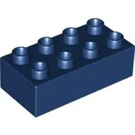 Duplo Brick 2 x 4 / Dark Blue