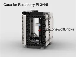 Raspberry Pi case for Pi 3B/4*/5