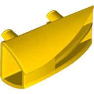 Lego Fairing 1 x 4 Side Flaring Intake with Two Pins / Yellow