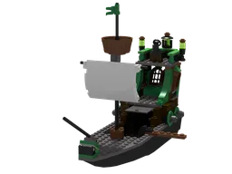 Floating Flying Dutchman Ship