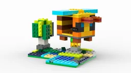 10696 Minecraft bee