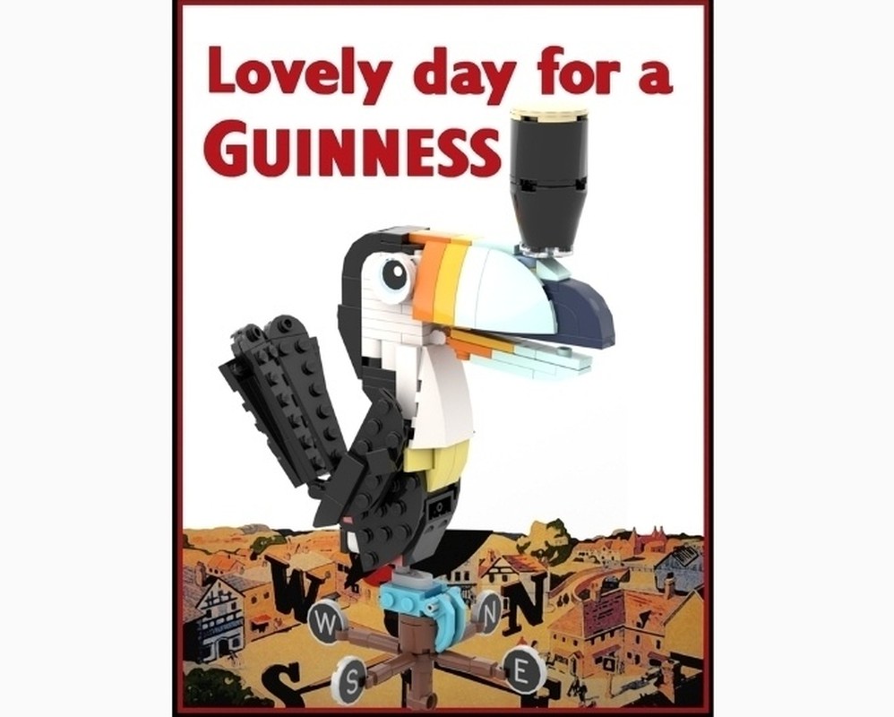 Lego Guinness Toucan