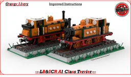(Orange) LB&SCR A1 Class 0-6-0T 'Terrier' (8-W)