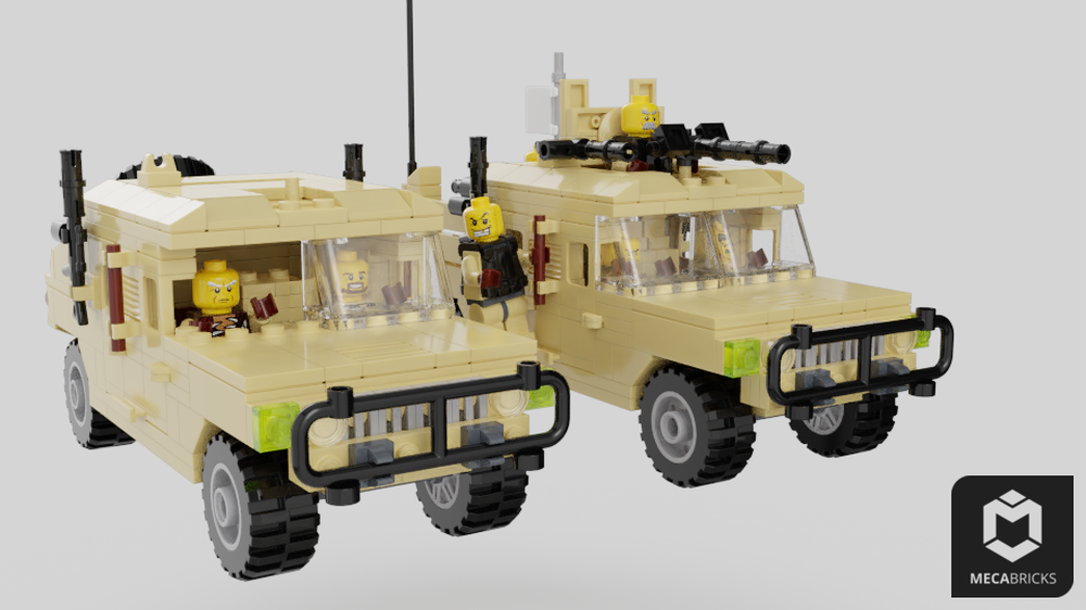 Lego Hummer Military Vehicles