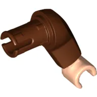 Arm, Large, Left with Light Nougat Hand / Reddish Brown