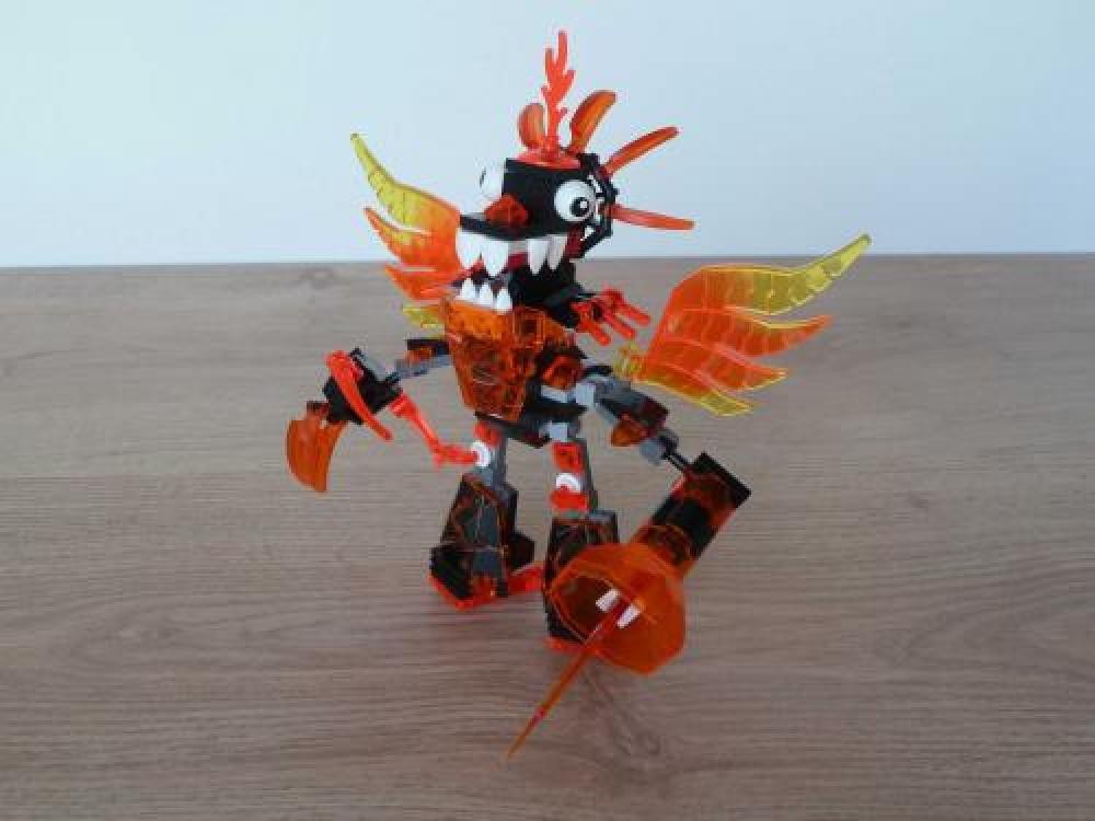 LEGO MIXELS LAVA MAX MOC