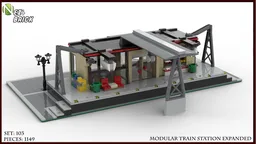 Modular Train Station Expanded