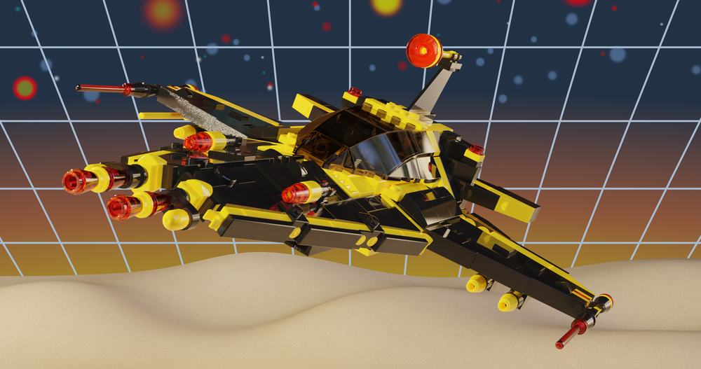 Lego Fr7 Blacktron version
