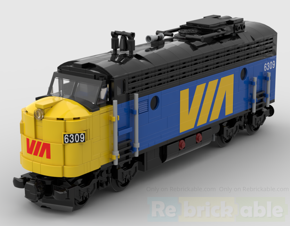 Lego VIA Rail Heritage EMD F9