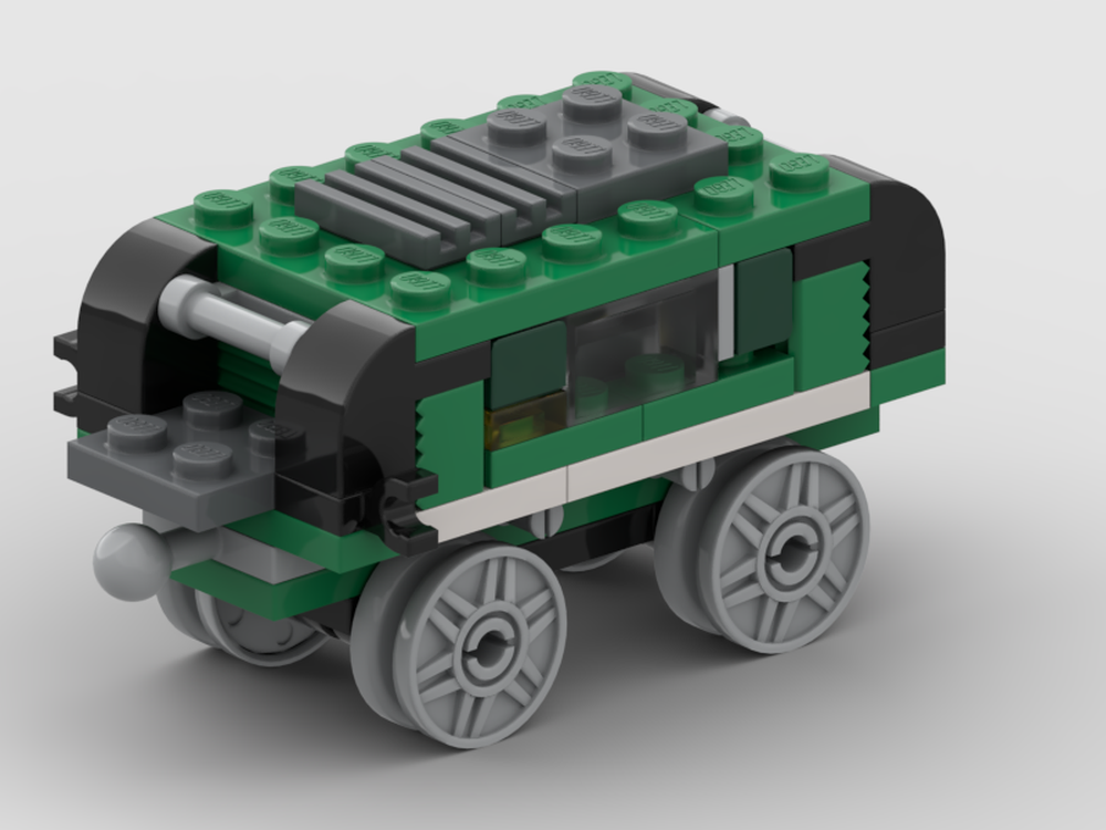 Lego Mini Passenger Car - 4837