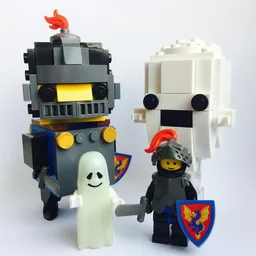 Brickheadz MOC - Black Monarch's Ghost