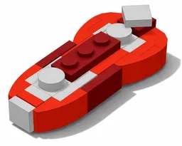 Lego Sonic Riders Red Rock Board