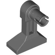 Leg Mechanical - Droid with Technic Pin / Dark Bluish Gray
