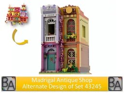 Madrigal Antique Shop - Alternate Design of Set 43245
