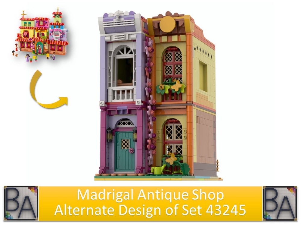 Lego Madrigal Antique Shop - Alternate Design of Set 43245