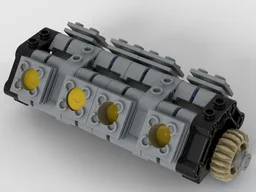 Piston Engine V8 Crossplane
