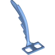 Minifig Hipwear Tail, Bird Feathers (Road Runner) / Medium Blue