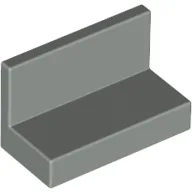 Panel 1 x 2 x 1 [Square Corners] / Light Gray