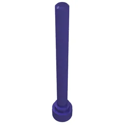 Antenna 1 x 4 with Flat Top / Dark Purple