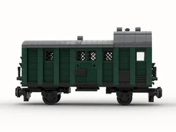 Caboose Freight Wagon (8w)