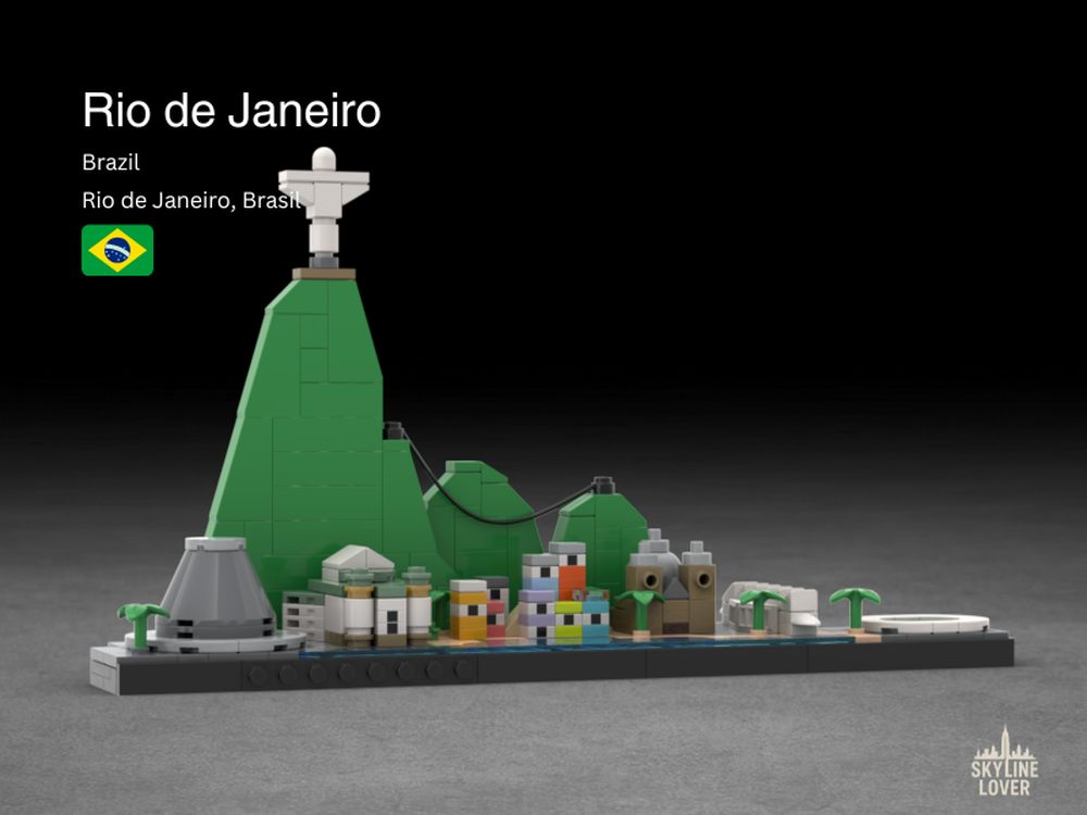 Lego Rio de Janeiro Skyline