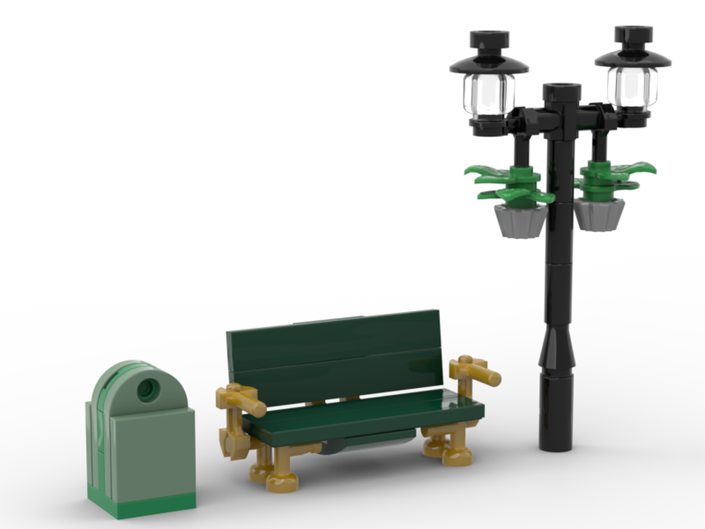 Lego Mainstreet Decor #1 | Theme Park