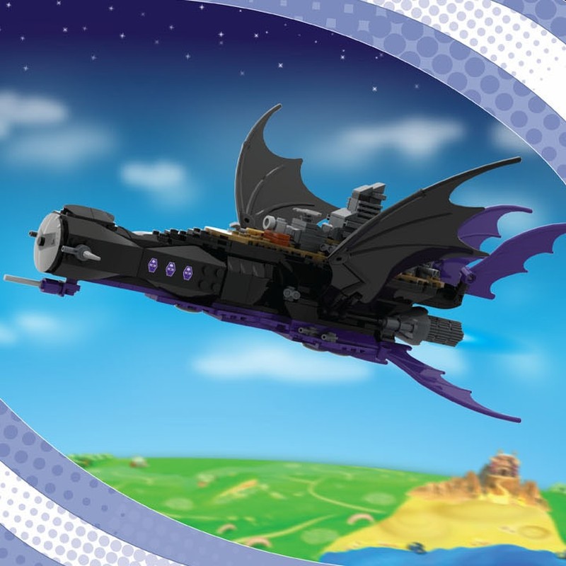 Lego The Halberd: Meta Knight's Battleship