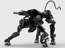 MEtal Gear Solid 4 - Lego Crying Wolf