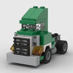 Semi-Truck Cab V1 (5865 Mini Dumper)