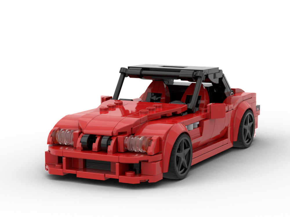Lego BMW M Roadster 1996 (WORKING CONVERTIBLE)