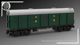 German era 3 mail wagon