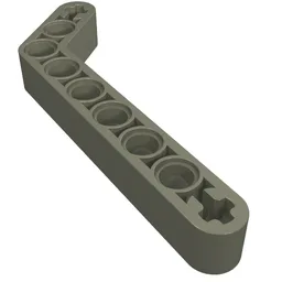 Technic Beam 1 x 9 Bent (7 - 3) Thick / Dark Gray